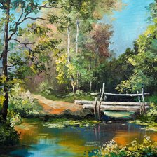 Схема вышивки «Летний зной»