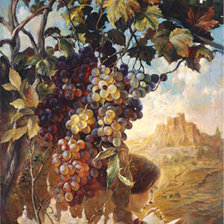 Схема вышивки «ЕЛЕНА ФЛЁРОВА. ИСПАНИЯ,ВИНОГРАДНИК»