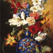 Схема вышивки «Букет»