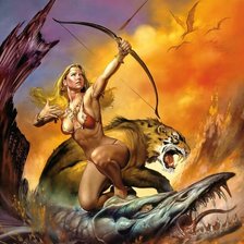 Схема вышивки «Стрела»