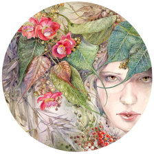 Схема вышивки «awakened»