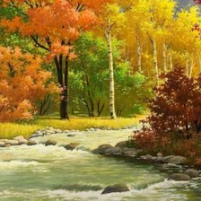 Схема вышивки «Природа»