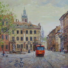 Схема вышивки «Площа Ринок»