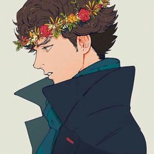 Схема вышивки «Шерлок»