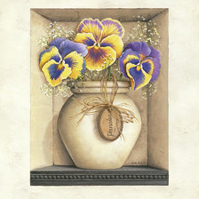 Схема вышивки «Цветы»