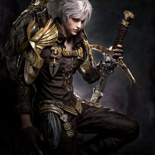 Схема вышивки «Рыцарь ночи»