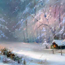 Схема вышивки «Морозец»