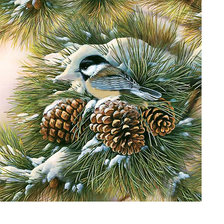 Схема вышивки «Серия "Птицы"»