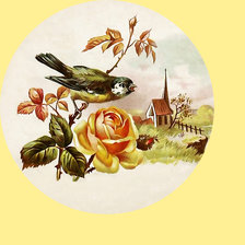 Схема вышивки «Серия "Птицы"»