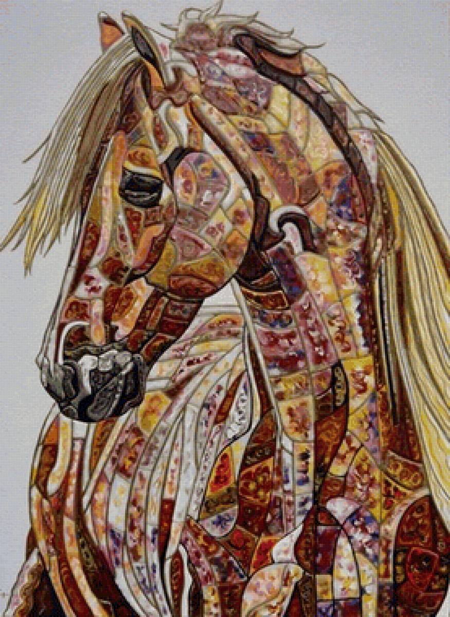 Cavalo. - abstrato. - предпросмотр