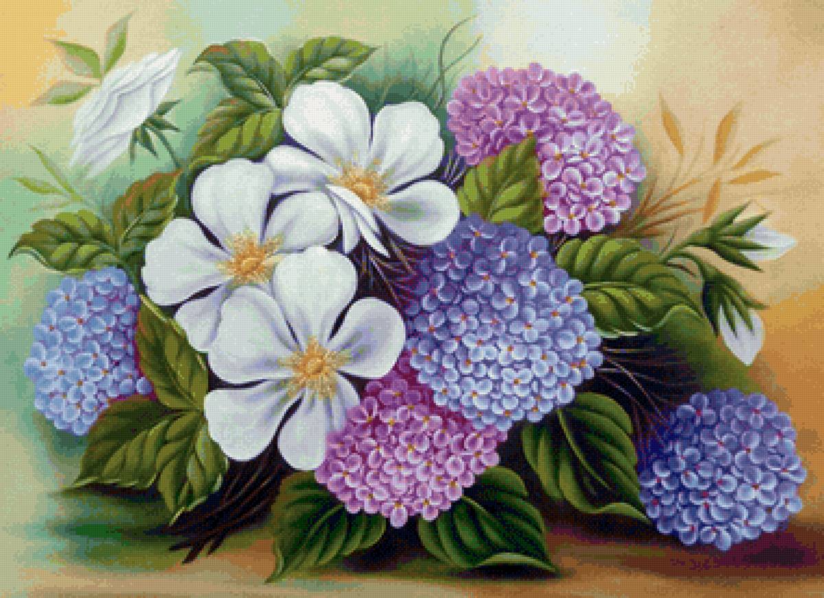 Boque de flores. - flores. - предпросмотр