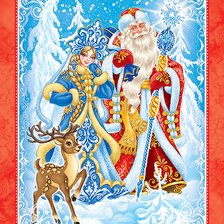 Схема вышивки «Новогодняя»