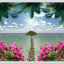 Схема вышивки «Природа»