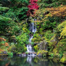 Схема вышивки «Водопад»