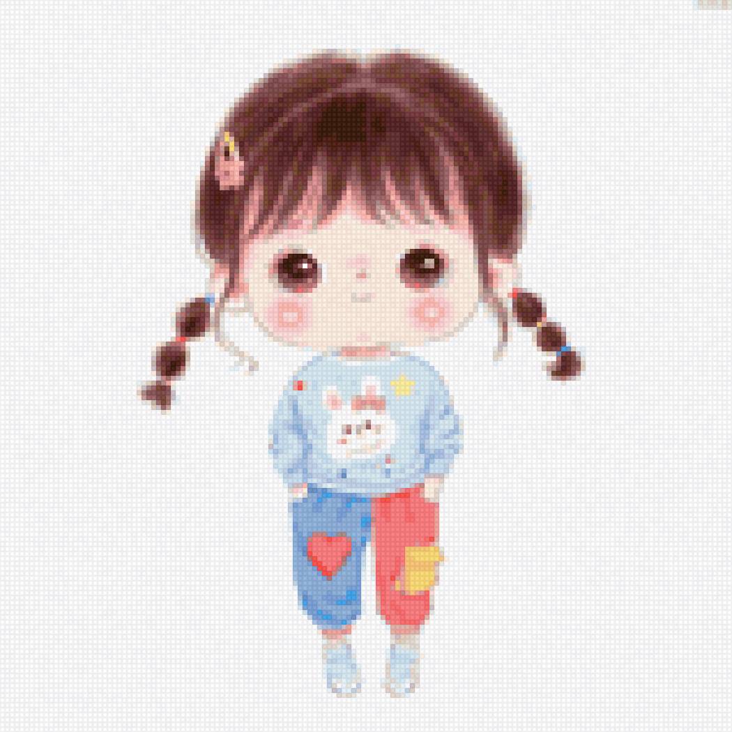 Lng.01-litte girl - предпросмотр