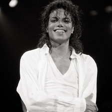 Схема вышивки «Майкл Джексон»