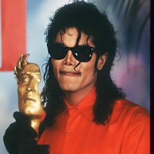 Схема вышивки «Майкл Джексон»