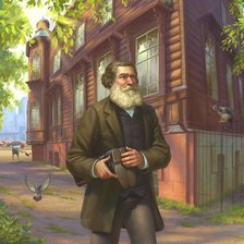 Схема вышивки «Владимир Галактионович Короленко»