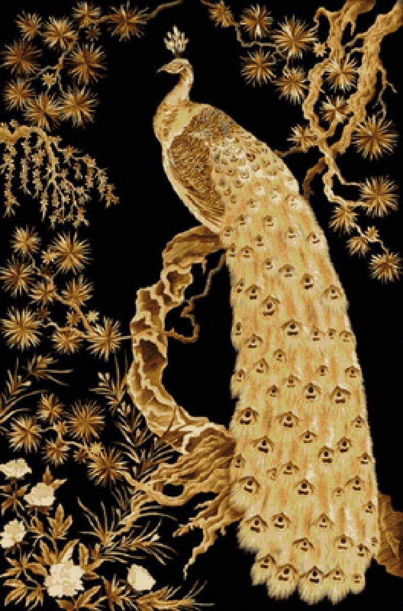 Жар птица - павлин, миф, птицы, сказка - предпросмотр