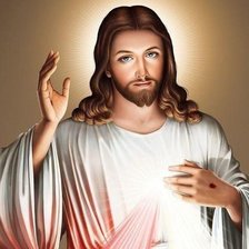 Схема вышивки «ИИСУС»