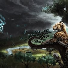 Схема вышивки «Перед штормом»