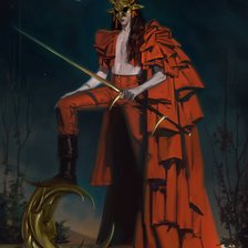 Схема вышивки «Король»