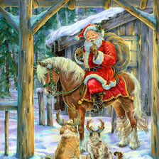 Схема вышивки «NAVIDAD»