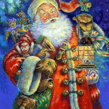 Схема вышивки «NAVIDAD»