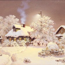 Схема вышивки «шоколадная ночь»