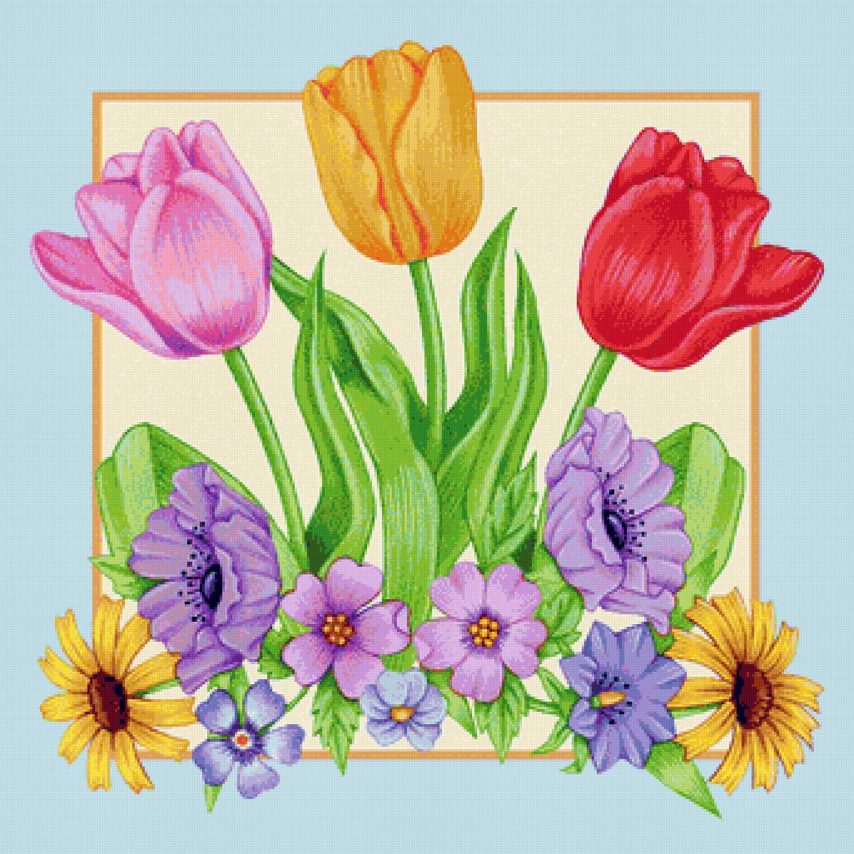 Цветы - предпросмотр