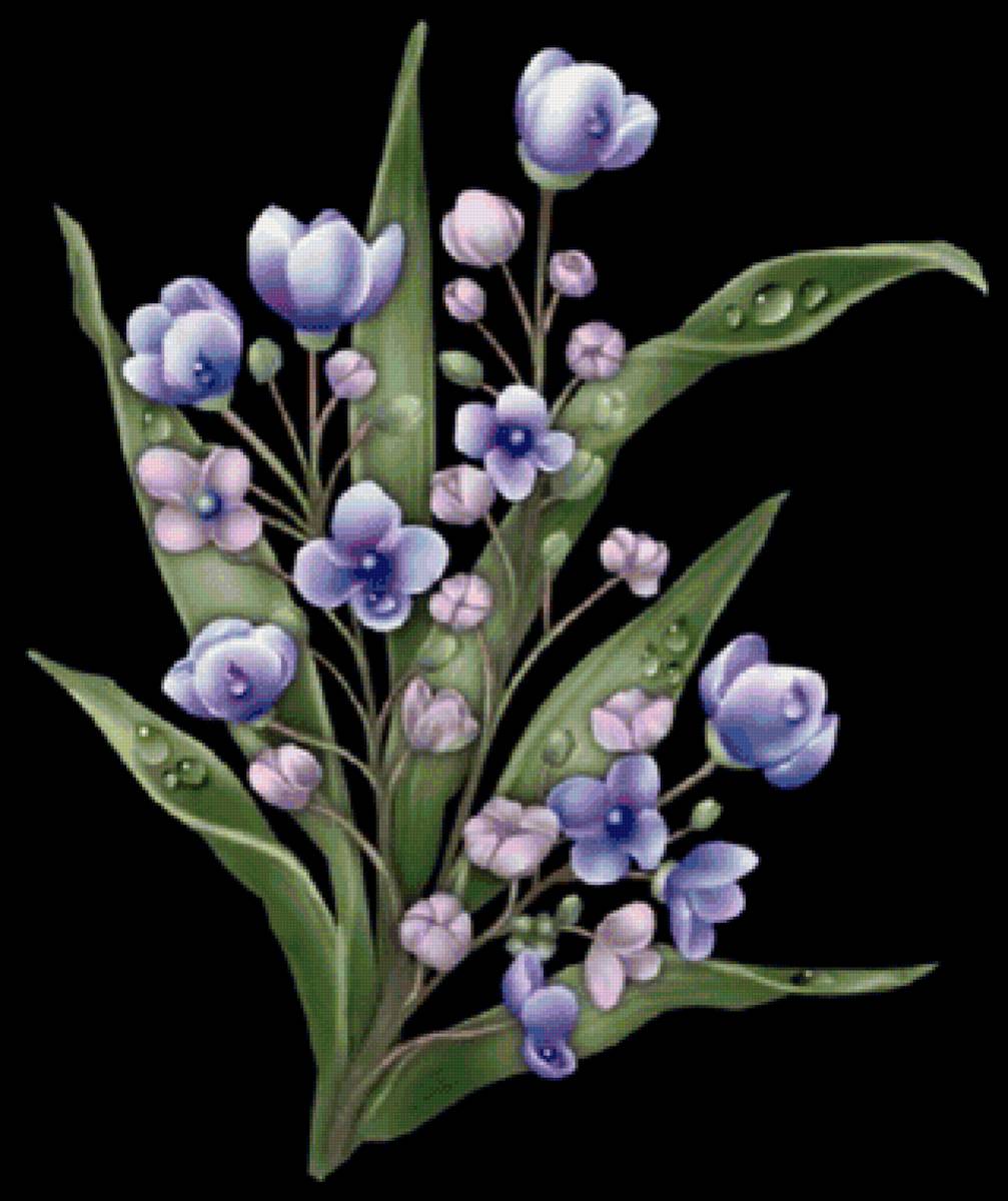 Ramalhete de flores. - flores. - предпросмотр