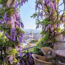 Схема вышивки «пейзаж»