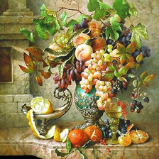 Схема вышивки «Серия "Натюрморты".»