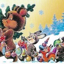 Схема вышивки «Новый год»