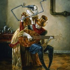 Схема вышивки «Муза»