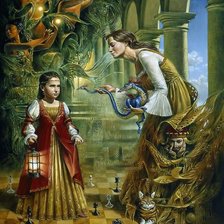 Схема вышивки «На краю вечности»