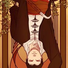 Схема вышивки «The Langer Man»