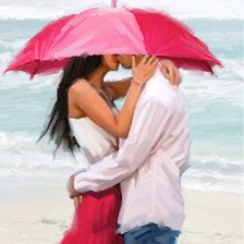 Схема вышивки «Пара»