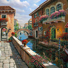 Схема вышивки «Венеция»