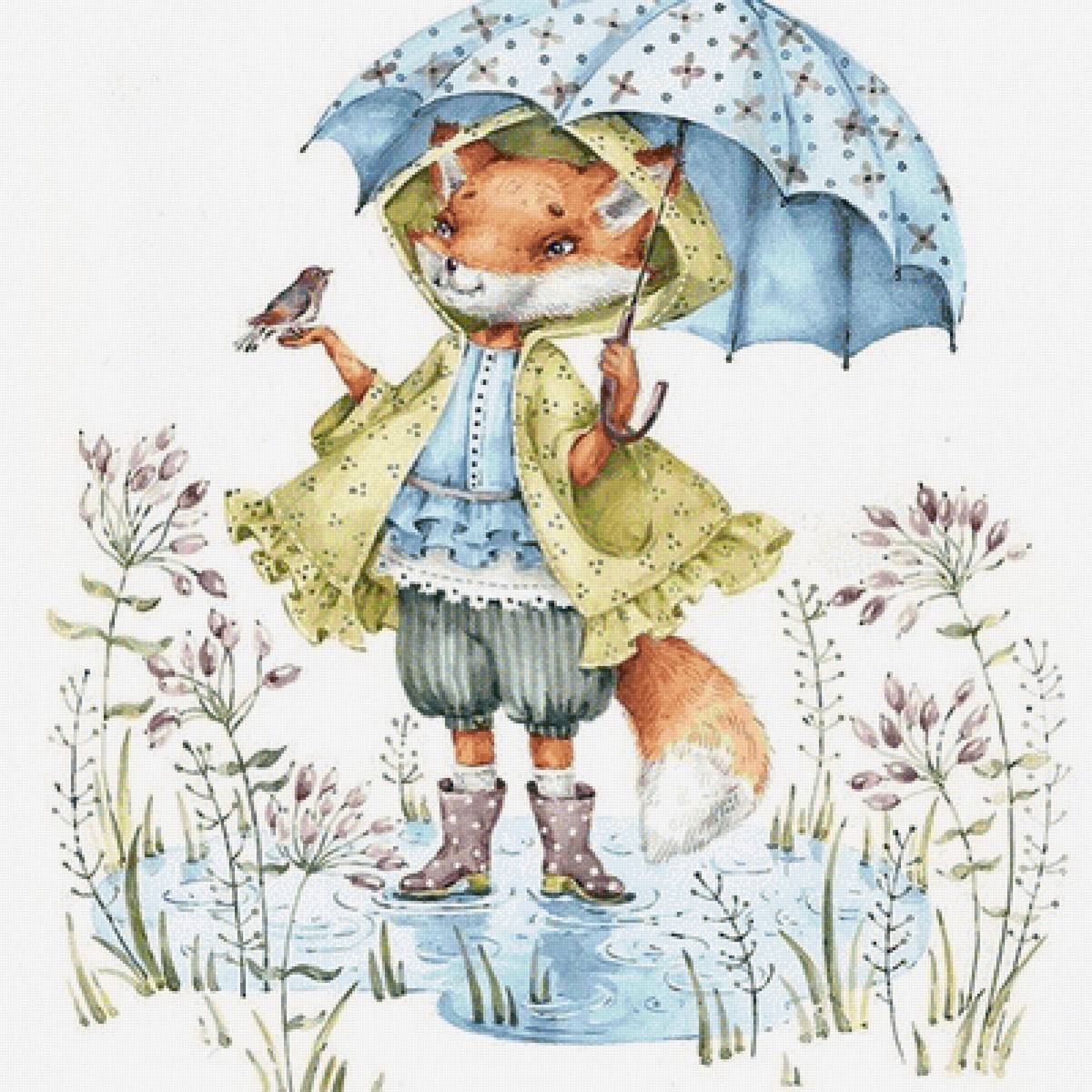 Серия лис - предпросмотр