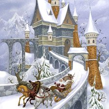 Схема вышивки «Новый год»