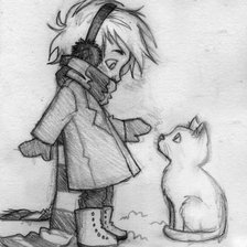 Схема вышивки «Монохром»