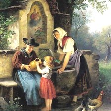 Схема вышивки «Люди»