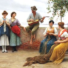 Схема вышивки «Люди»