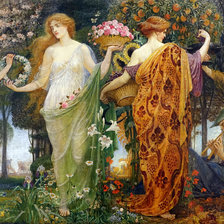 Схема вышивки «4 сезона»