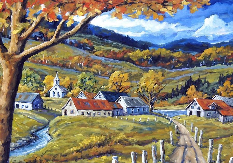 Vila. - pintura. - оригинал