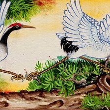 Схема вышивки «Guindastes.»