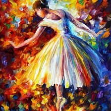 Схема вышивки «Балерина»