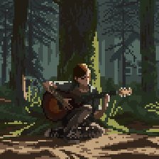 Схема вышивки «The last of us part 2»