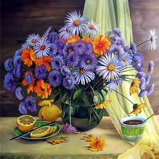 Схема вышивки «flori»